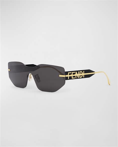 fendi oversized logo sunglasses|fendi women's oversized sunglasses.